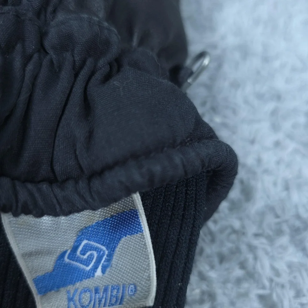Kombi Gloves Womens Medium Black Gore-Tex Waterproof Leather Trim Ski